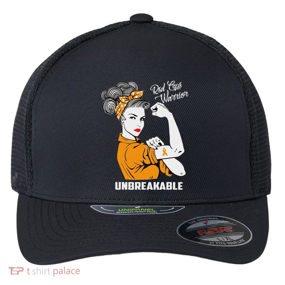 Rsd Crps Warrior Unbreakable Rsd Crps Awareness Gift Flexfit Unipanel Trucker Cap