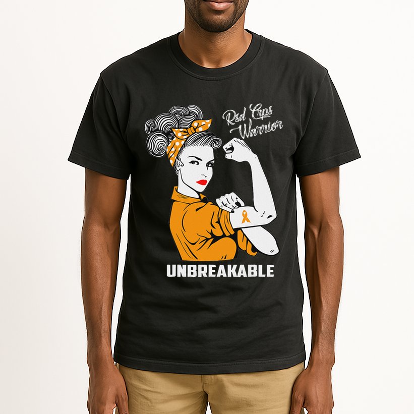 Rsd Crps Warrior Unbreakable Rsd Crps Awareness Gift Tall T-Shirt