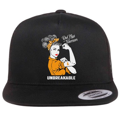 Rsd Crps Warrior Unbreakable Rsd Crps Awareness Gift Flatbill Hat
