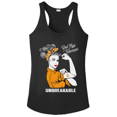 Rsd Crps Warrior Unbreakable Rsd Crps Awareness Gift Ladies PosiCharge Competitor Racerback Tank