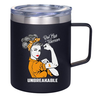 Rsd Crps Warrior Unbreakable Rsd Crps Awareness Gift 12oz Stainless Steel Coffee Mug