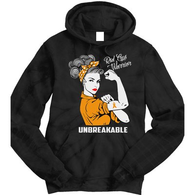 Rsd Crps Warrior Unbreakable Rsd Crps Awareness Gift Tie Dye Hoodie