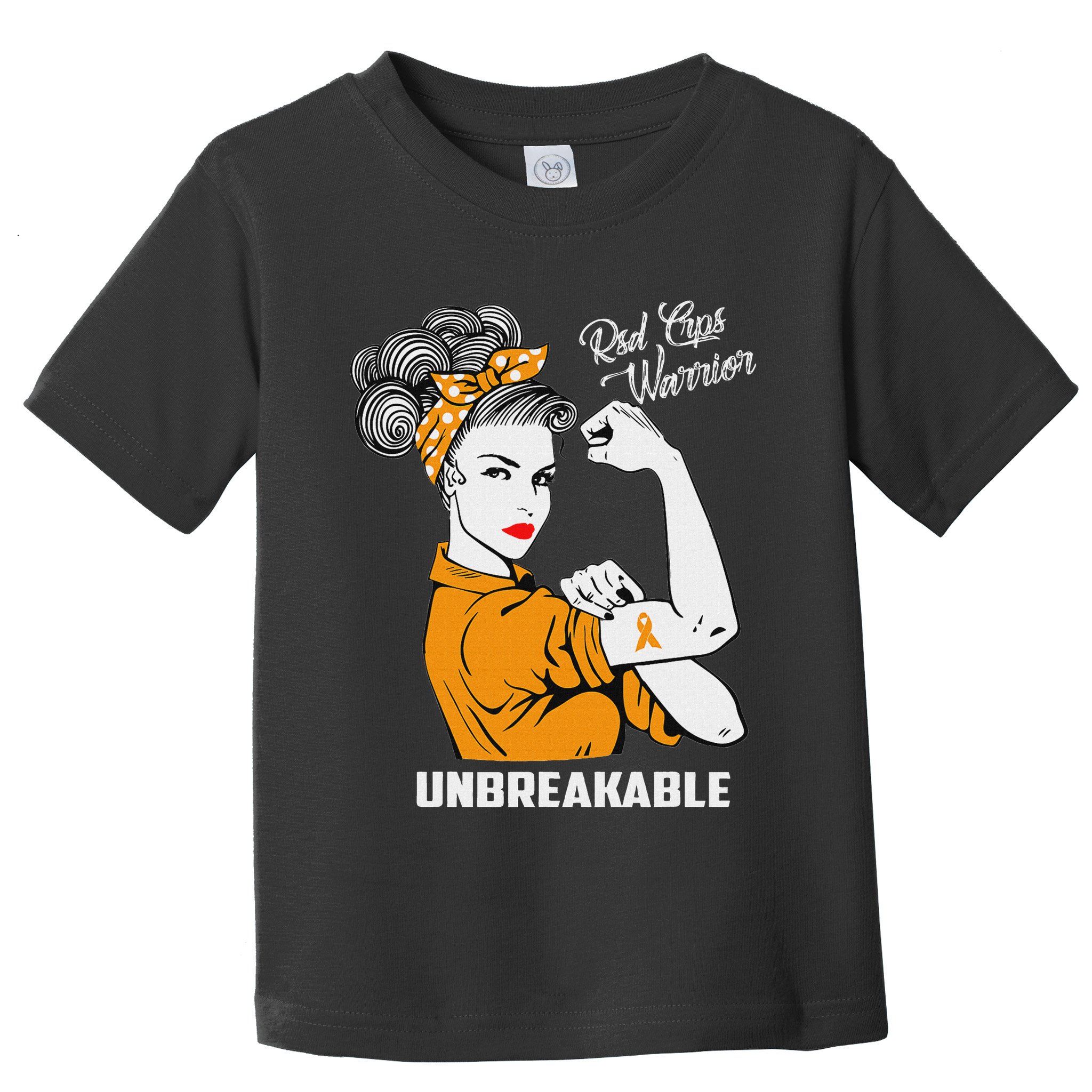 Rsd Crps Warrior Unbreakable Rsd Crps Awareness Gift Toddler T-Shirt