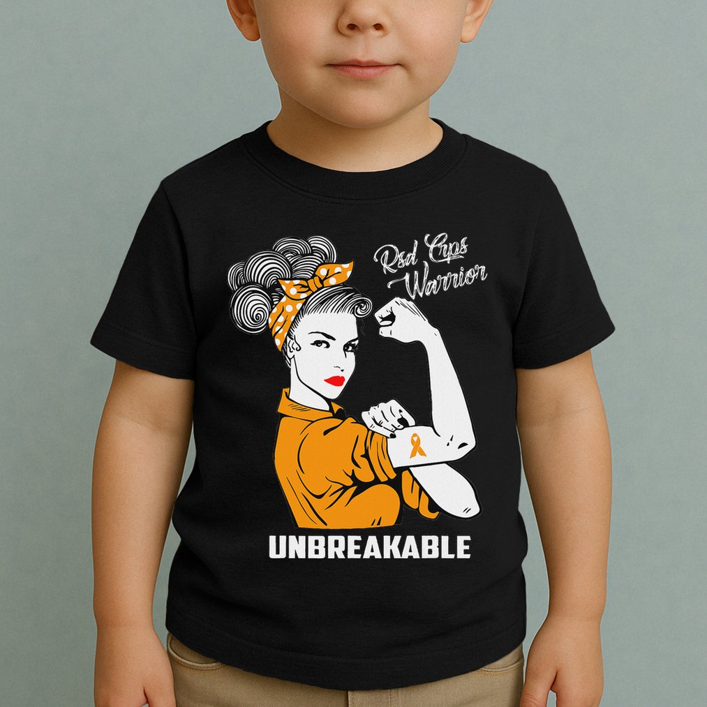 Rsd Crps Warrior Unbreakable Rsd Crps Awareness Gift Toddler T-Shirt