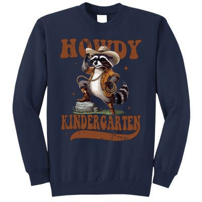 Raccoon Cowboy Western Back To School Tall Sweatshirt