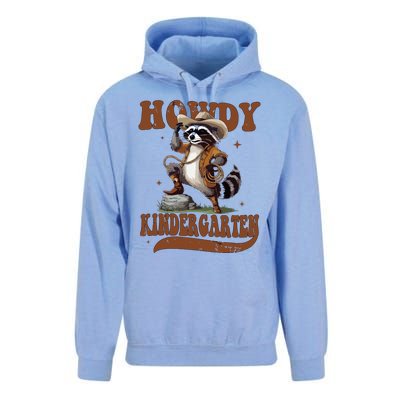 Raccoon Cowboy Western Back To School Unisex Surf Hoodie