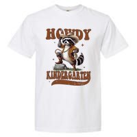 Raccoon Cowboy Western Back To School Garment-Dyed Heavyweight T-Shirt