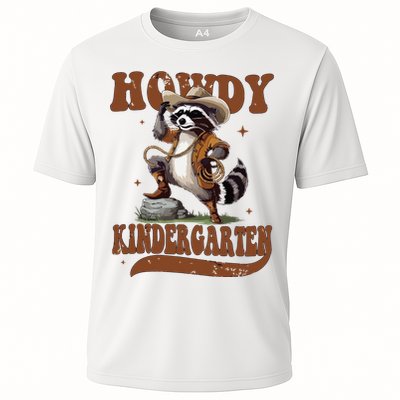 Raccoon Cowboy Western Back To School Cooling Performance Crew T-Shirt