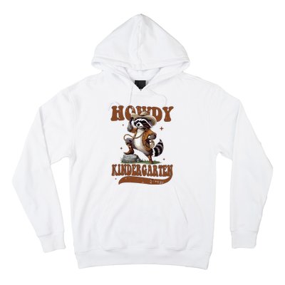 Raccoon Cowboy Western Back To School Hoodie