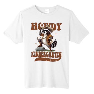 Raccoon Cowboy Western Back To School Tall Fusion ChromaSoft Performance T-Shirt