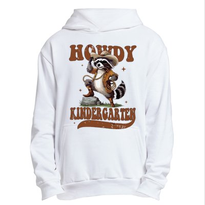 Raccoon Cowboy Western Back To School Urban Pullover Hoodie