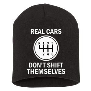 Real Cars With 6 Gears That Do Not Move Themselves Short Acrylic Beanie