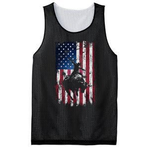 Rodeo Cowboy Western Usa Flag Cowboys Mesh Reversible Basketball Jersey Tank