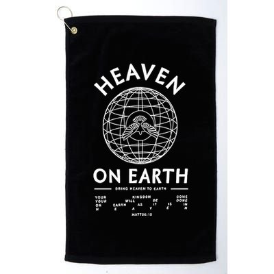 Ryan Clark Wearing Heaven On Earth Golf Towel