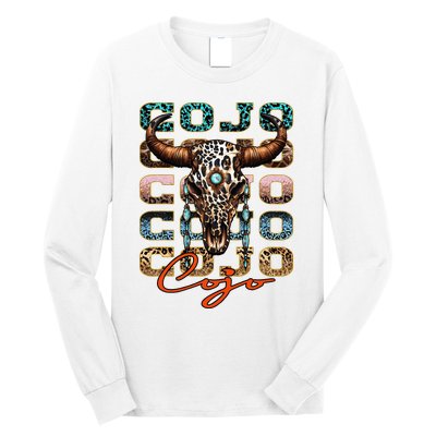 Rodeo C.O.J.O Western Deserts Bullskull Cowhide Long Sleeve Shirt