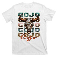 Rodeo C.O.J.O Western Deserts Bullskull Cowhide T-Shirt