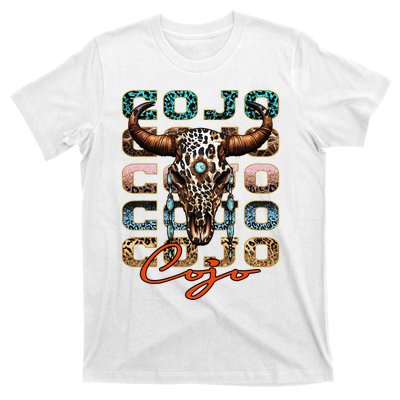 Rodeo C.O.J.O Western Deserts Bullskull Cowhide T-Shirt