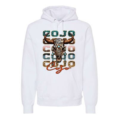 Rodeo C.O.J.O Western Deserts Bullskull Cowhide Premium Hoodie