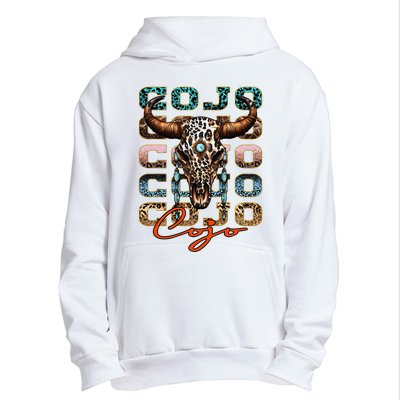 Rodeo C.O.J.O Western Deserts Bullskull Cowhide Urban Pullover Hoodie