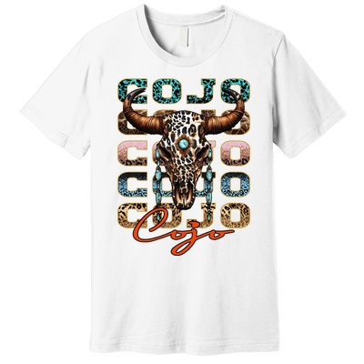 Rodeo C.O.J.O Western Deserts Bullskull Cowhide Premium T-Shirt