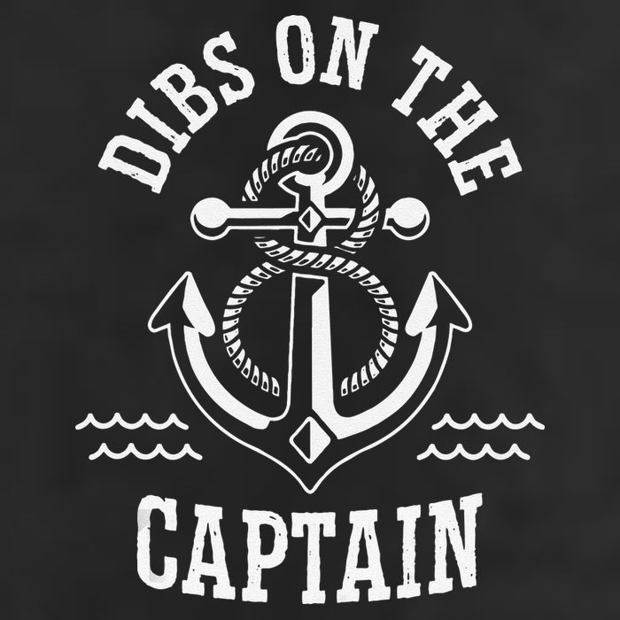 Retro Captain Wife Dibs On The Captain Funny FIshing Quote Cool Comfort Performance Bucket Hat