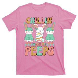 Retro Chillin With My Peeps Cute Candy T-Shirt