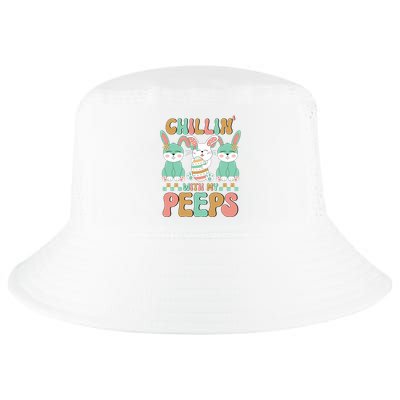 Retro Chillin With My Peeps Cute Candy Cool Comfort Performance Bucket Hat