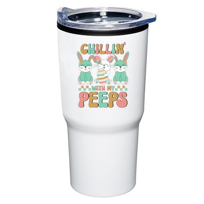 Retro Chillin With My Peeps Cute Candy Tumbler