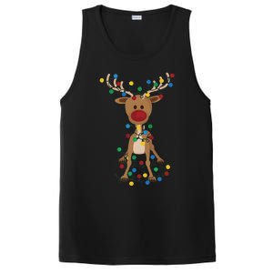 Reindeer Christmas Xmas For Women PosiCharge Competitor Tank