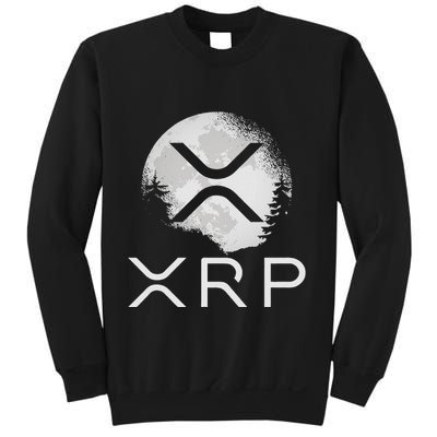 Ripple Coin Xrp Ledger Moon Cryptocurrency Bull Market Sweatshirt