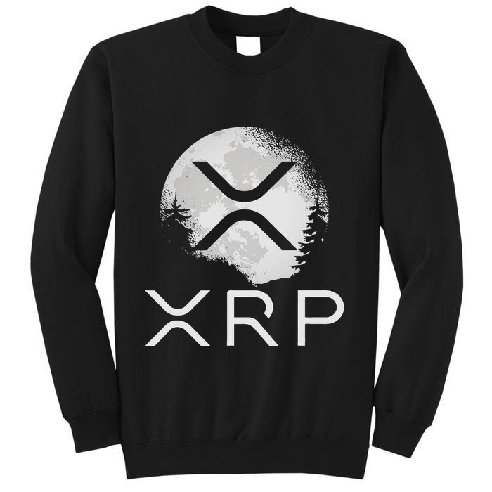 Ripple Coin Xrp Ledger Moon Cryptocurrency Bull Market Sweatshirt