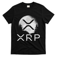 Ripple Coin Xrp Ledger Moon Cryptocurrency Bull Market T-Shirt