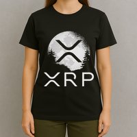 Ripple Coin Xrp Ledger Moon Cryptocurrency Bull Market T-Shirt