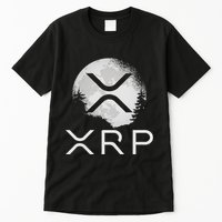 Ripple Coin Xrp Ledger Moon Cryptocurrency Bull Market Tall T-Shirt