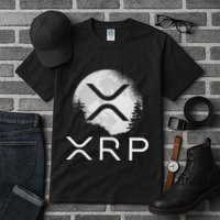 Ripple Coin Xrp Ledger Moon Cryptocurrency Bull Market Tall T-Shirt