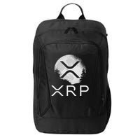 Ripple Coin Xrp Ledger Moon Cryptocurrency Bull Market City Backpack