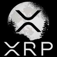 Ripple Coin Xrp Ledger Moon Cryptocurrency Bull Market 7-Panel Snapback Hat