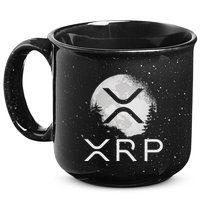 Ripple Coin Xrp Ledger Moon Cryptocurrency Bull Market 15oz Campfire Ceramic Mug