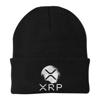 Ripple Coin Xrp Ledger Moon Cryptocurrency Bull Market Beanie
