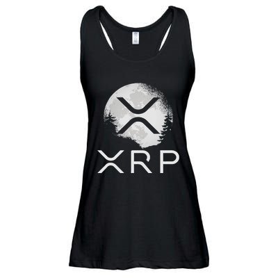 Ripple Coin Xrp Ledger Moon Cryptocurrency Bull Market Ladies Essential Flowy Tank