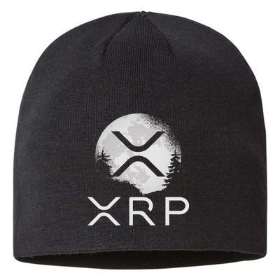 Ripple Coin Xrp Ledger Moon Cryptocurrency Bull Market Sustainable Beanie