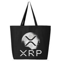 Ripple Coin Xrp Ledger Moon Cryptocurrency Bull Market 25L Jumbo Tote
