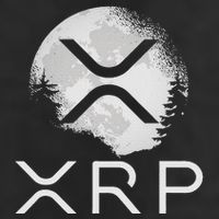 Ripple Coin Xrp Ledger Moon Cryptocurrency Bull Market 25L Jumbo Tote