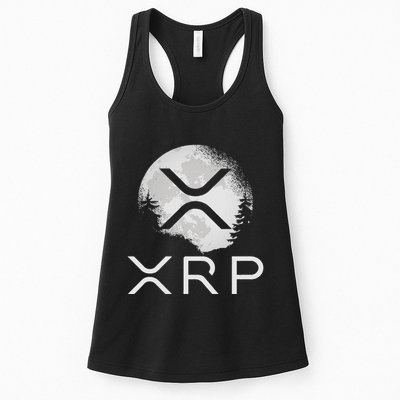Ripple Coin Xrp Ledger Moon Cryptocurrency Bull Market Womens Tank Top