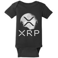 Ripple Coin Xrp Ledger Moon Cryptocurrency Bull Market Baby Bodysuit