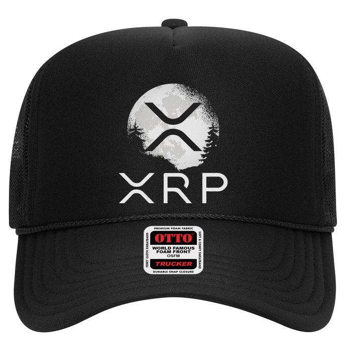 Ripple Coin Xrp Ledger Moon Cryptocurrency Bull Market Hat