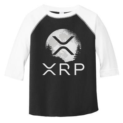 Ripple Coin Xrp Ledger Moon Cryptocurrency Bull Market Toddler Fine Jersey T-Shirt