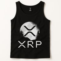 Ripple Coin Xrp Ledger Moon Cryptocurrency Bull Market Tank Top