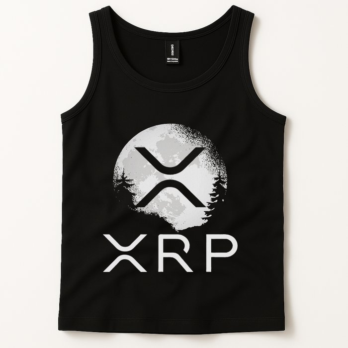 Ripple Coin Xrp Ledger Moon Cryptocurrency Bull Market Tank Top