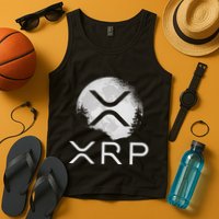 Ripple Coin Xrp Ledger Moon Cryptocurrency Bull Market Tank Top